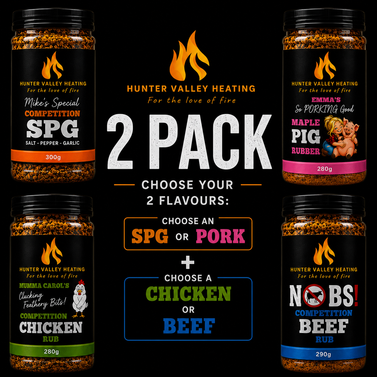 Rub Packs