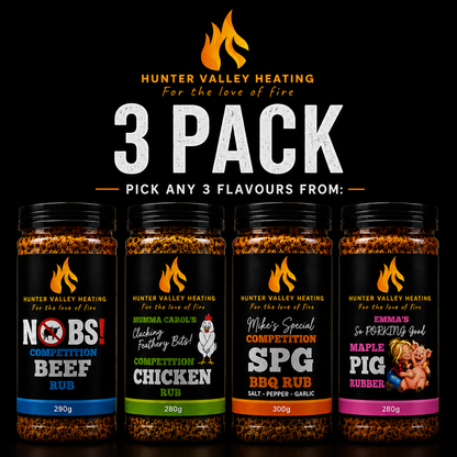 HVH Signature BBQ Rubs 3 Pack | Choose Any 3 Competition BBQ Rubs