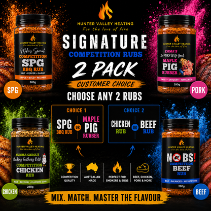 HVH Signature Competition BBQ Rubs – Build Your Own 2 Pack