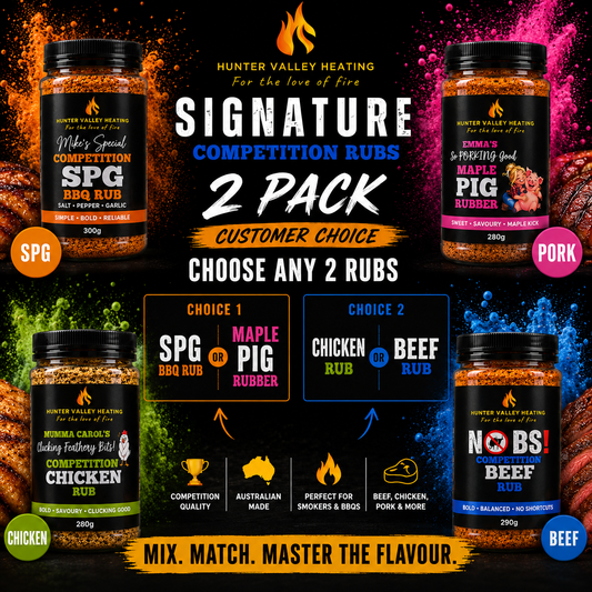 HVH Signature Competition BBQ Rubs – Build Your Own 2 Pack