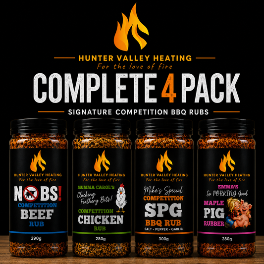 HVH Signature Competition BBQ Rubs – 4 Pack