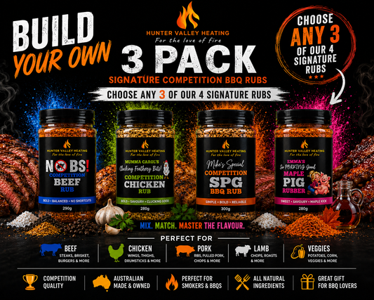 HVH Signature Competition BBQ Rubs – Build Your Own 3 Pack
