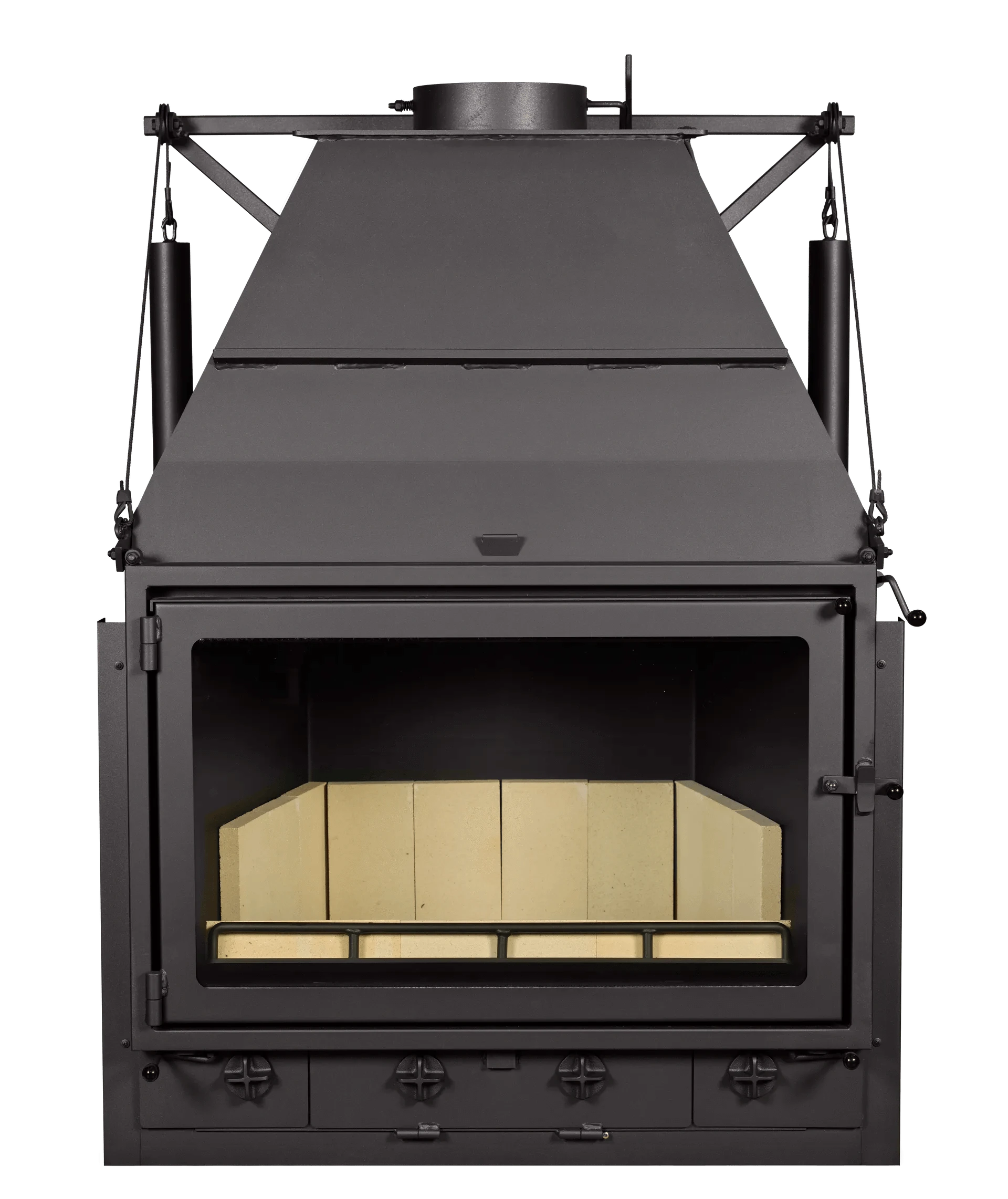 Christo Grand Heat Slow-Combustion Wood Heater - Stoves & Cooktops - WISELIVING - Hunter Valley Heating 