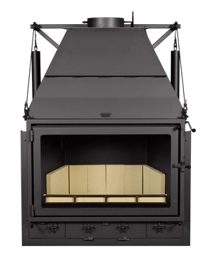 Christo Grand Heat Slow-Combustion Wood Heater - Stoves & Cooktops - WISELIVING - Hunter Valley Heating 