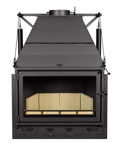 Christo Grand Heat Slow-Combustion Wood Heater - Stoves & Cooktops - WISELIVING - Hunter Valley Heating 