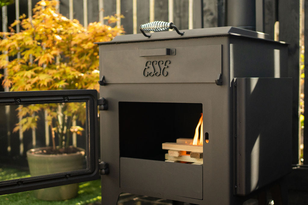 ESSE Garden Stove with Pizza Oven - Hunter Valley Heating