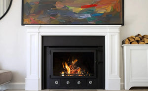 Christo Grand Heat Slow-Combustion Wood Heater - Stoves & Cooktops - WISELIVING - Hunter Valley Heating 