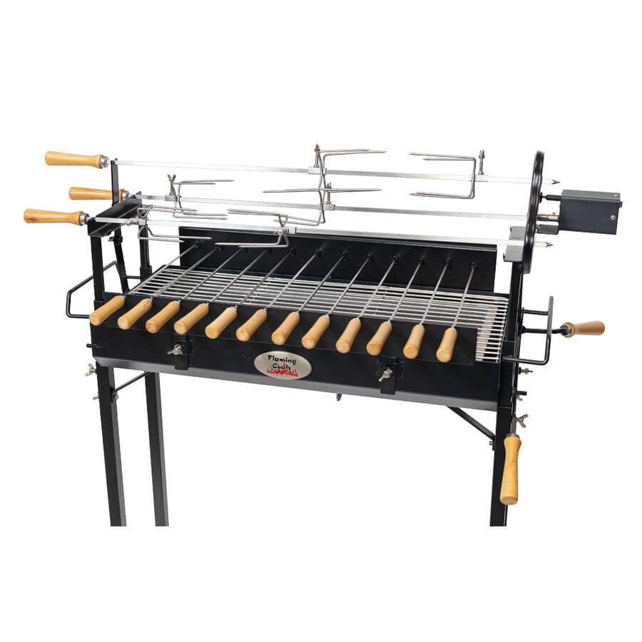 Cyprus Spit Rotisserie Original - Stoves & Cooktops - Flaming Coals - Hunter Valley Heating 