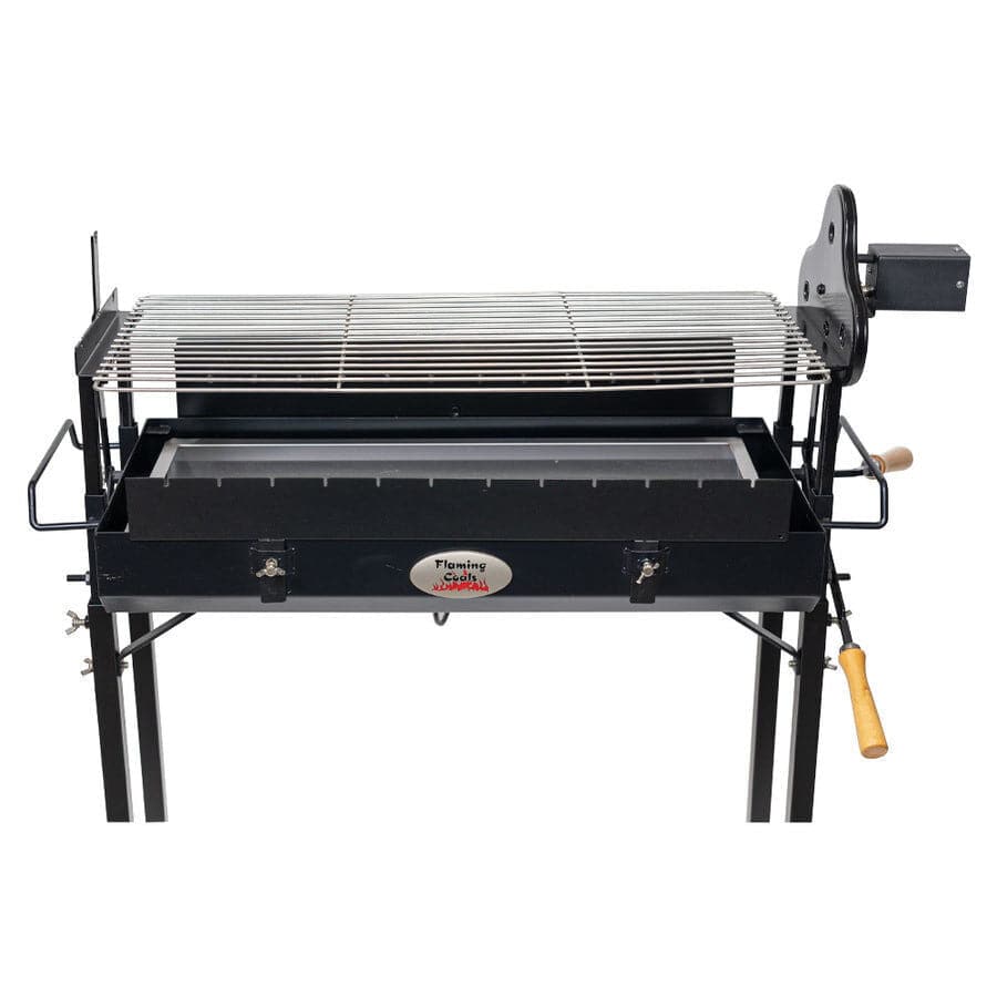 Cyprus Spit Rotisserie Original - Stoves & Cooktops - Flaming Coals - Hunter Valley Heating 