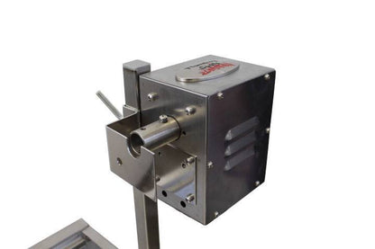 The Minion Stainless Steel Spit Rotisserie - Stoves & Cooktops - Flaming Coals - Hunter Valley Heating 