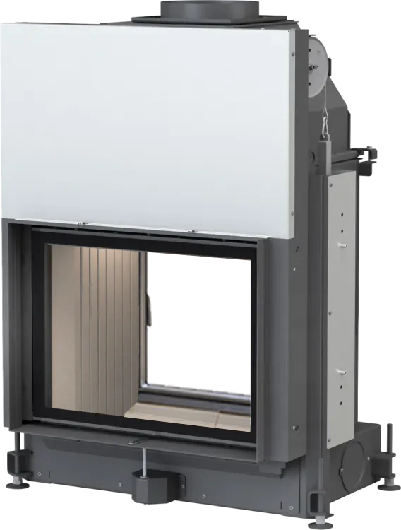AUGSBURG 51/67 Tunnel Vertical/Swing Door Fireplace - Hunter Valley Heating