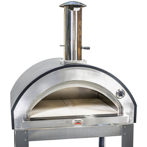 Large Stainless Steel Wood Fired Pizza Oven - Premium - Pizza Ovens - Flaming Coals - Hunter Valley Heating 