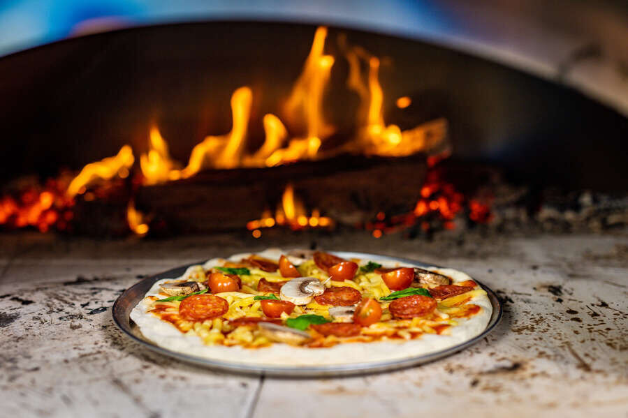 Large Stainless Steel Wood Fired Pizza Oven - Premium - Pizza Ovens - Flaming Coals - Hunter Valley Heating 