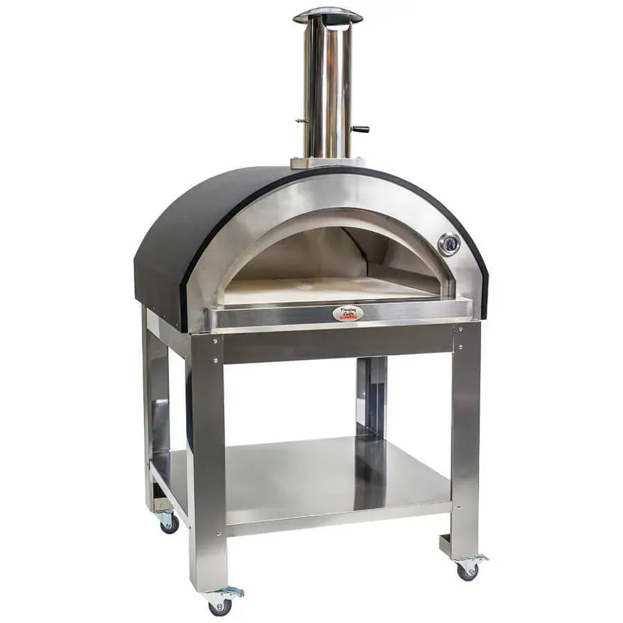 Large Stainless Steel Wood Fired Pizza Oven - Premium - Pizza Ovens - Flaming Coals - Hunter Valley Heating 