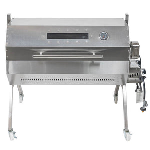Dual Fuel Spit Roaster 1000 - Stoves & Cooktops - Flaming Coals - Hunter Valley Heating 