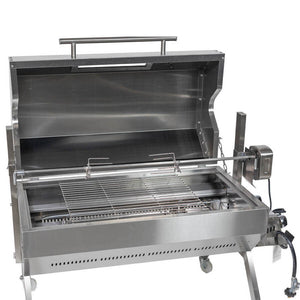 Dual Fuel Spit Roaster 1000 - Stoves & Cooktops - Flaming Coals - Hunter Valley Heating 