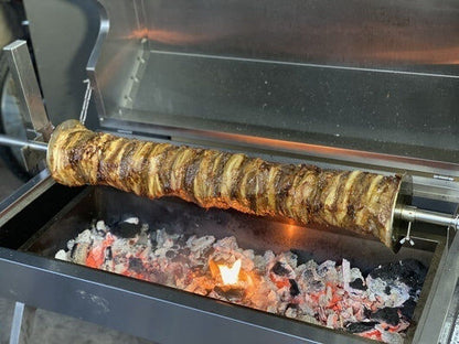 Dual Fuel Spit Roaster 1000 - Stoves & Cooktops - Flaming Coals - Hunter Valley Heating 