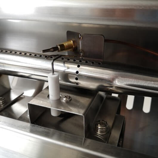 Dual Fuel Spit Roaster 1500 - Stoves & Cooktops - Flaming Coals - Hunter Valley Heating 