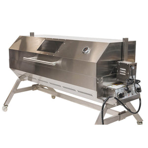 Dual Fuel Spit Roaster 1500 - Stoves & Cooktops - Flaming Coals - Hunter Valley Heating 