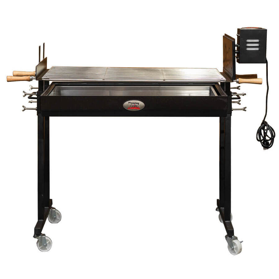 Flaming Coals Extra Large Cyprus Spit - Stoves & Cooktops - Flaming Coals - Hunter Valley Heating 