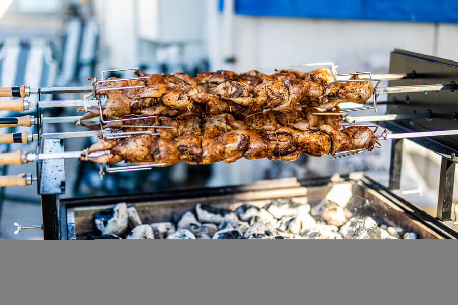 Flaming Coals Extra Large Cyprus Spit - Stoves & Cooktops - Flaming Coals - Hunter Valley Heating 