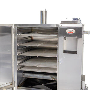 Gravity Feed Smoker - Stoves & Cooktops - Flaming Coals - Hunter Valley Heating 