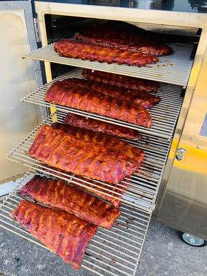 Gravity Feed Smoker - Stoves & Cooktops - Flaming Coals - Hunter Valley Heating 