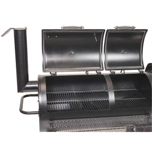 Offset Smoker BBQ - Stoves & Cooktops - Flaming Coals - Hunter Valley Heating 