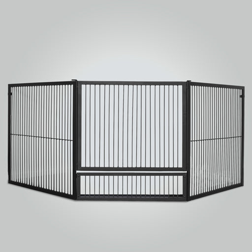 Forge Small Corner Safety Guard for fireplaces, made of sturdy material, designed to protect corners from heat and damage.