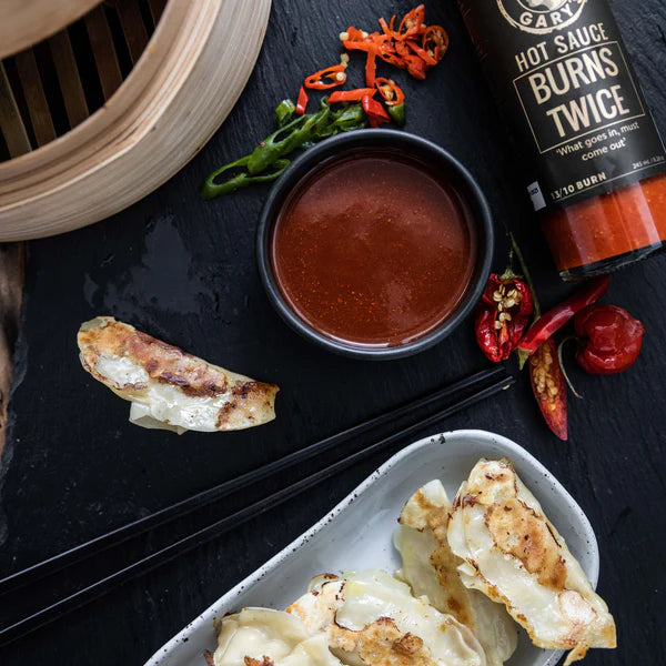 Burns Twice Hot Sauce - Salts, Rubs and Sauces - Grumpy Gary's Gourmet Hot Sauces - Hunter Valley Heating 