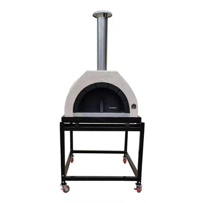 HVH Grande Dome Preassembled Pizza Oven from HVH Pizza Ovens with large dome design and stainless steel construction.