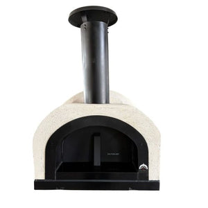 HVH60 Dome Black PVD preassembled pizza oven by HVH Pizza Ovens, showcasing its sleek black dome design and compact build.