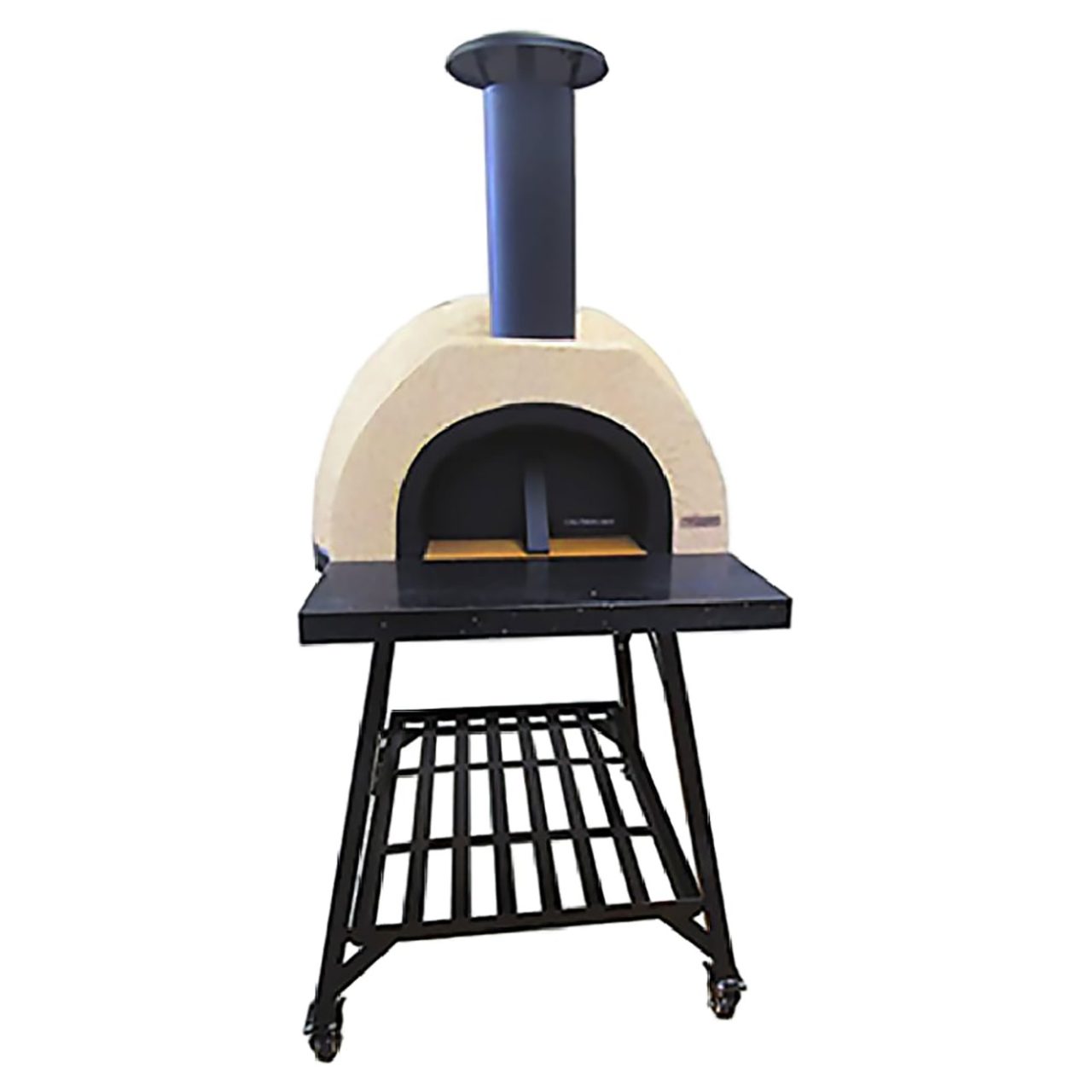 HVH60 Dome Preassembled Pizza Oven by HVH Pizza Ovens, featuring a stainless steel dome and compact design for homemade pizzas.
