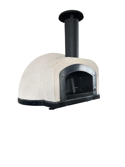 HVH70 Crema Black PVD preassembled pizza oven by HVH Pizza Ovens with sleek black finish and professional design.
