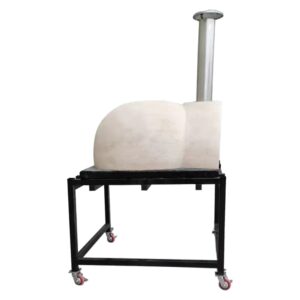 HVH80 Dome Preassembled Pizza Oven from HVH Pizza Ovens, showcasing its dome design and stainless steel construction.