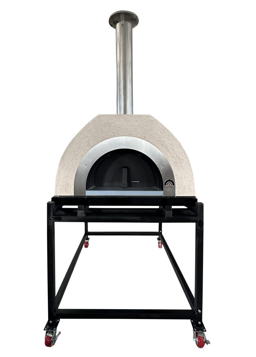 HVH Pizza Ovens HVH90 Dome Preassembled Pizza Oven with dome design and compact construction for home or commercial use