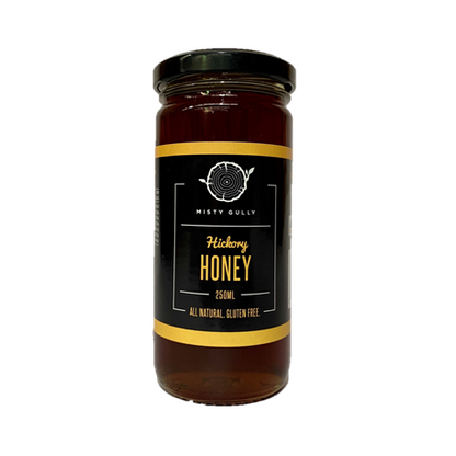 'Hickory Honey' Hickory Smoke Flavoured Honey - Salts, Rubs and Sauces - Misty Gully Rubs and Sauces - Hunter Valley Heating 