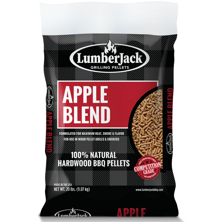 Lumber Jack Smoking Pellets 9kg – Apple Blend - Hunter Valley Heating