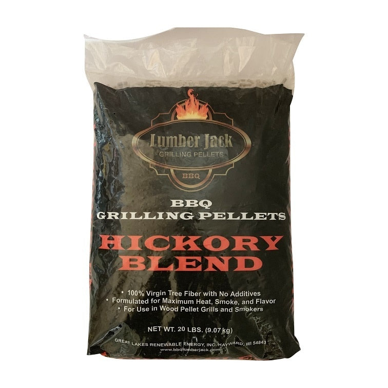Lumber Jack Smoking Pellets 9kg – Hickory Blend - Hunter Valley Heating