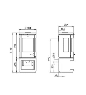 Morsø 7943 Freestanding Fireplace - Hunter Valley Heating