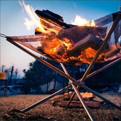 Folding Firepit - Outdoor Fireplaces - Outdoor Magic - Hunter Valley Heating 