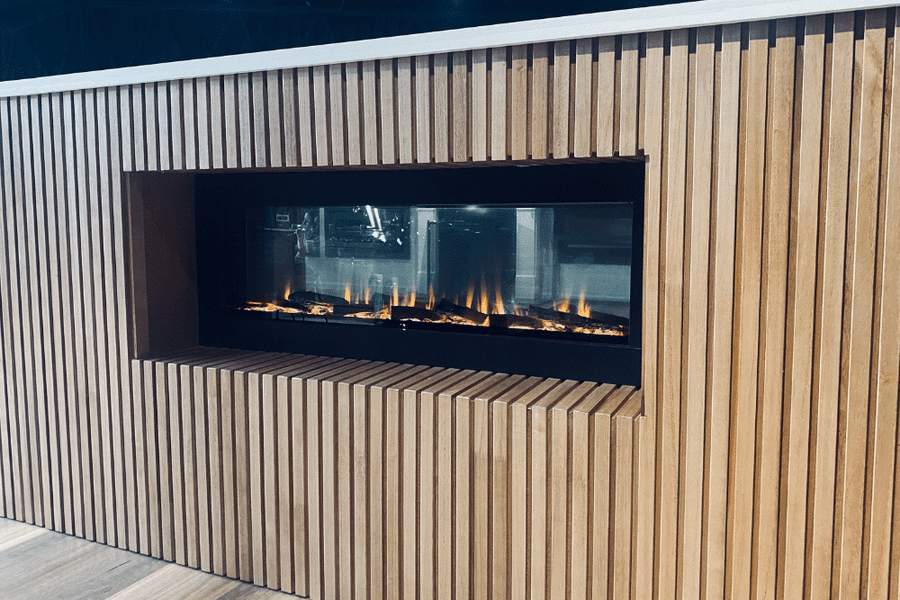 ilektro 1250 Landscape Tunnel Electric Fireplace - Electric Fireplaces - Paul Agnew Designs - Hunter Valley Heating 