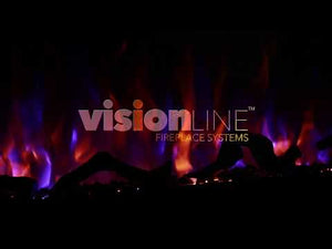 VisionLINE Linear - Electric Wall Fireplace