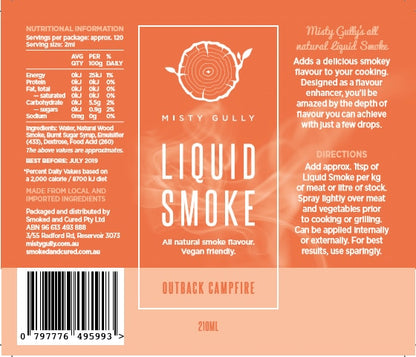 Liquid Smoke Outback Campfire (200ml)