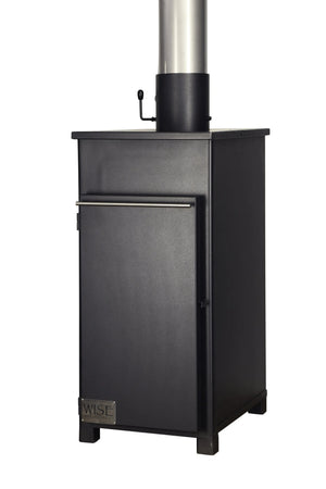 WISELIVING Dynamic 2500 Hydronic Boiler unit for stoves and cooktops, 25kW, industrial heating system in a compact design.