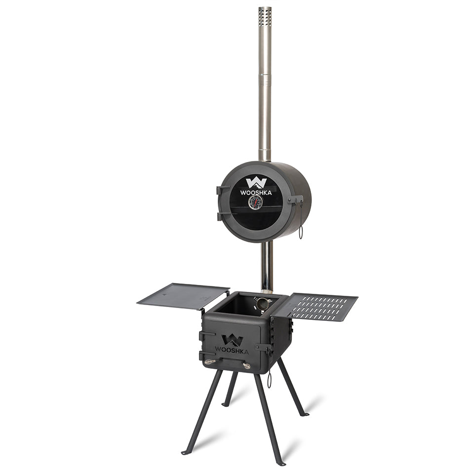 Wooshka Flue Oven - Stoves & Cooktops - Wooshka - Hunter Valley Heating 
