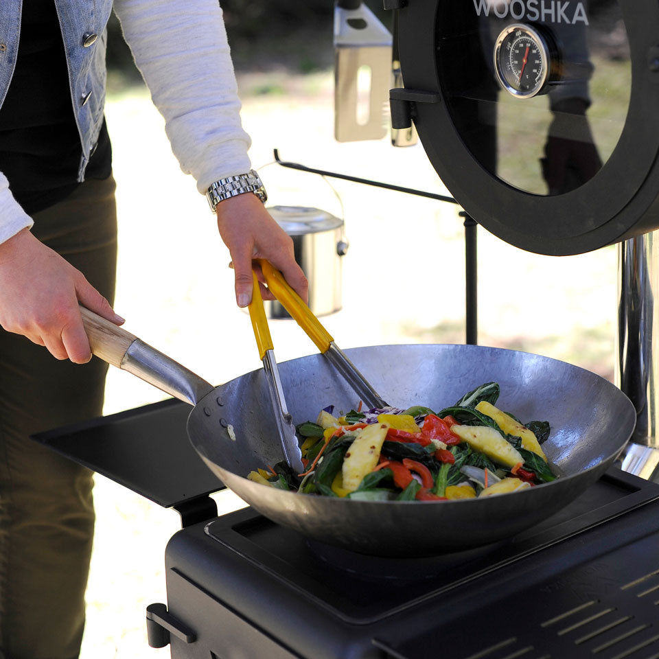 Wooshka Wok/Camp Oven Adaptor - Stoves & Cooktops - Wooshka - Hunter Valley Heating 