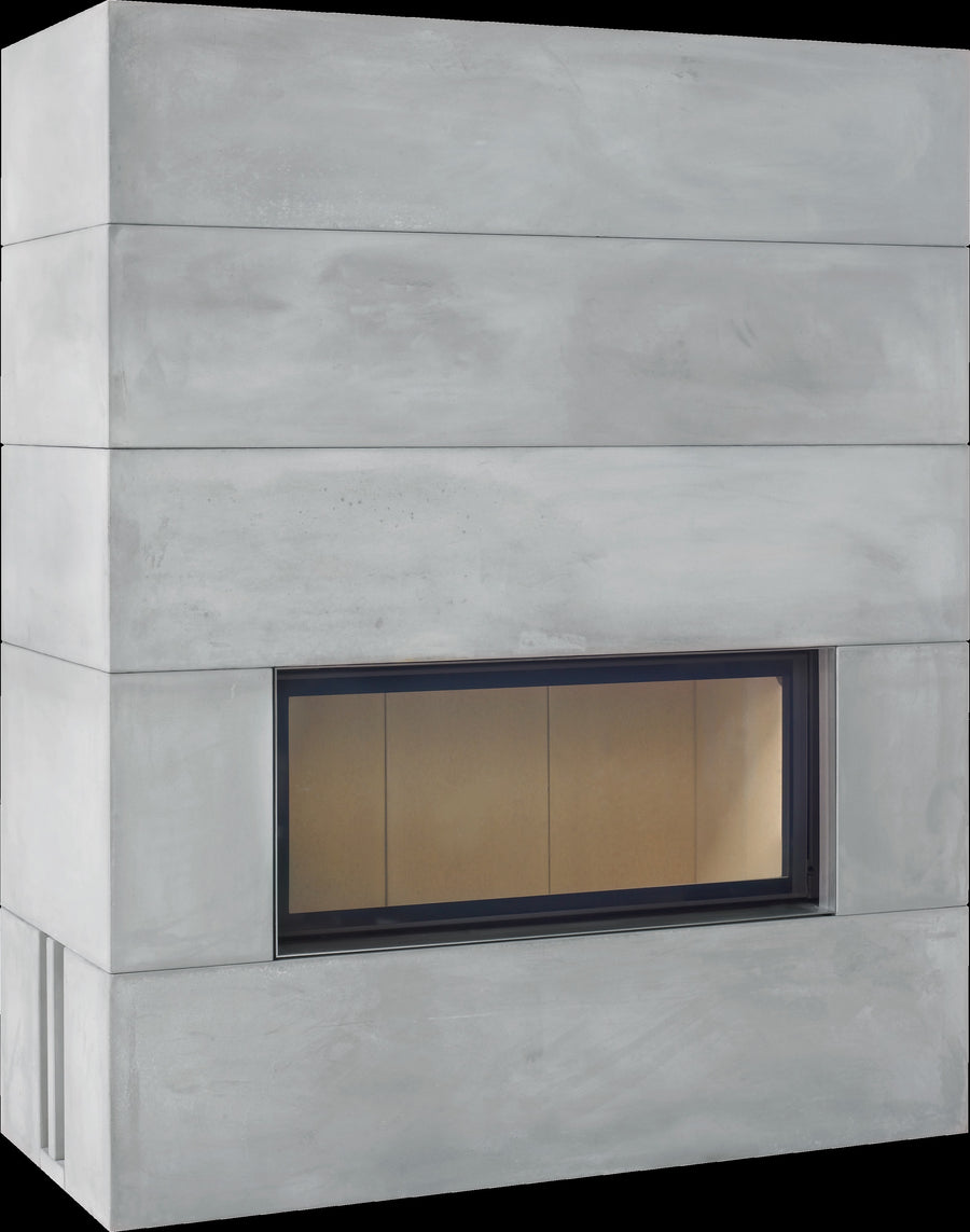 WURZBURG 101/45 Vertical Door Fireplace - Hunter Valley Heating